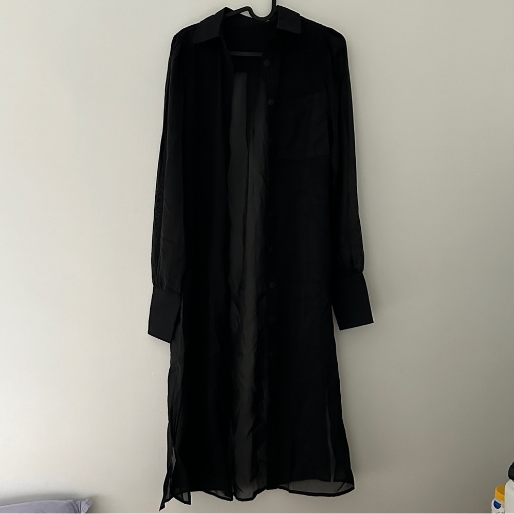 Disturbia Loveless Midi Shirt Dress - Picture 6 of 6